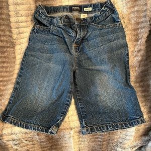 Osh Kosh straight cut denim shorts, size 10
